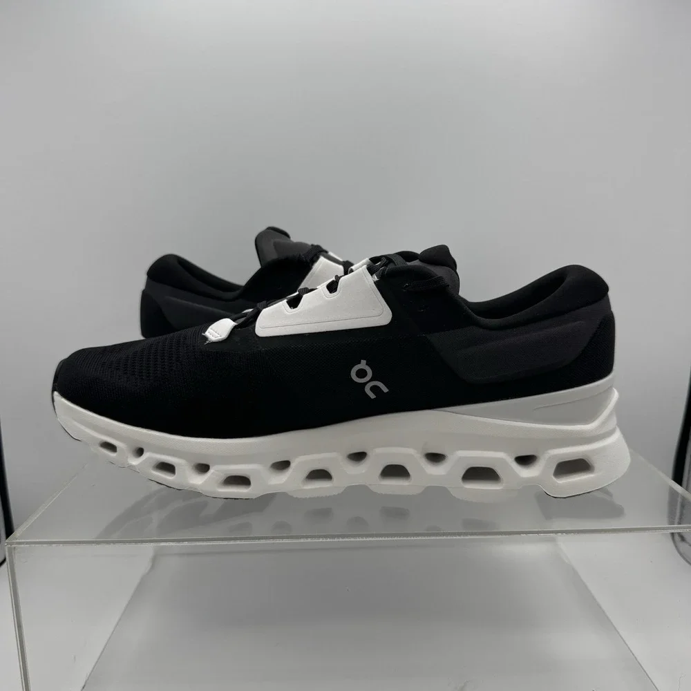 Brand New On Cloudstratus 3 Black Frost 3MD30111197 Running Shoes Men's Size 14